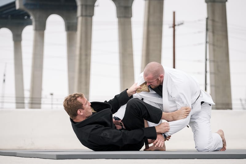 Taekwondo training